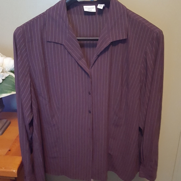 [3/$30] Womens  striped top - Picture 1 of 5